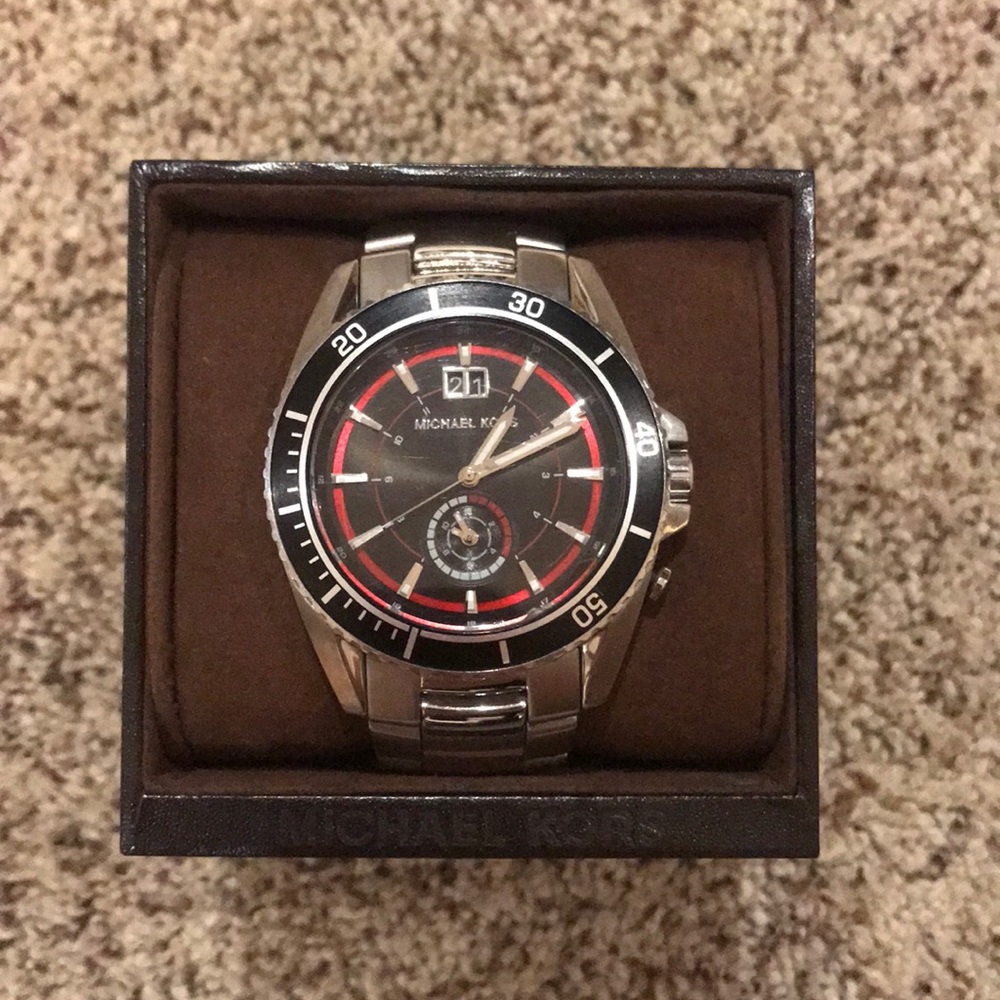 Michael Kors Jetmaster Stainless Steel Watch